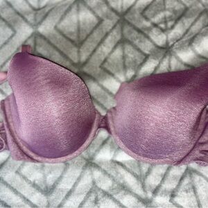 Victoria's Secret Lavender Bra uplifting semi Demi